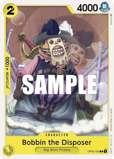 Bobbin the Disposer Pillars of Strength One Piece card