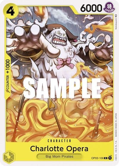 Charlotte Opera Pillars of Strength One Piece card