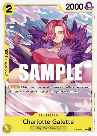 Charlotte Galette Pillars of Strength One Piece card