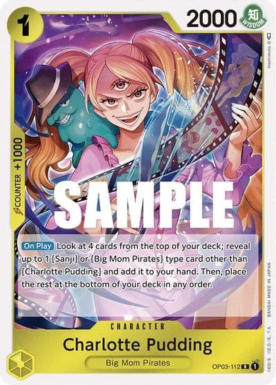 Charlotte Pudding Pillars of Strength One Piece card