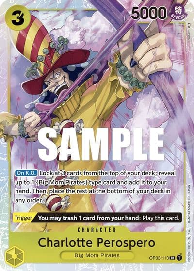 Charlotte Perospero Pillars of Strength One Piece card