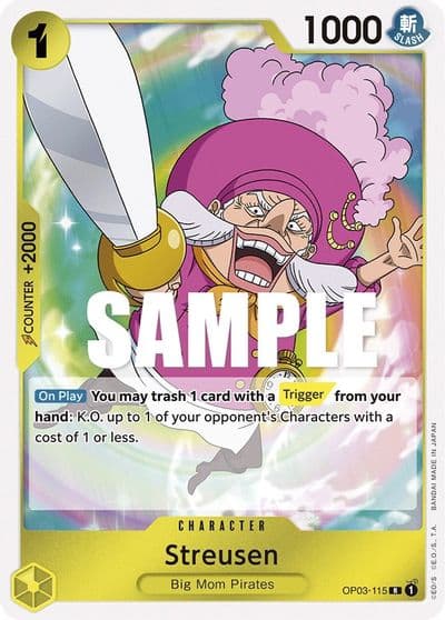 Streusen Pillars of Strength One Piece card