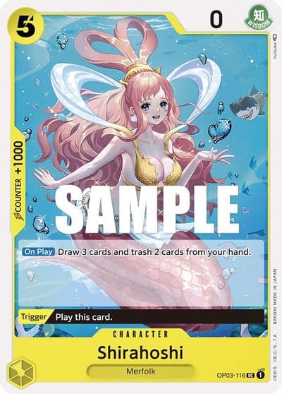 Shirahoshi Pillars of Strength One Piece card