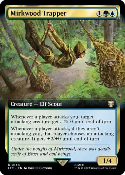Mirkwood Trapper Extended Art Commander: The Lord of the Rings: Tales of Middle-earth Magic card