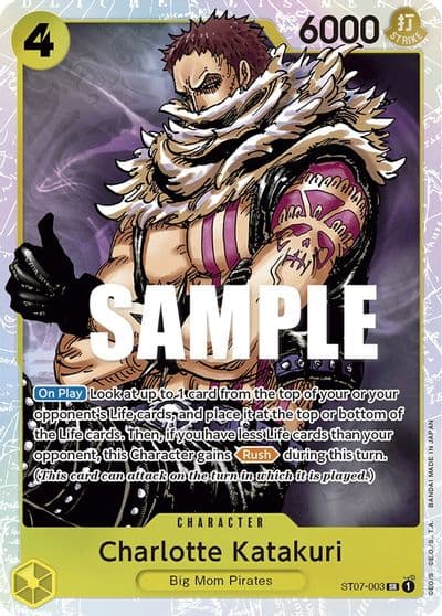 Charlotte Katakuri Starter Deck 7: Big Mom Pirates One Piece card