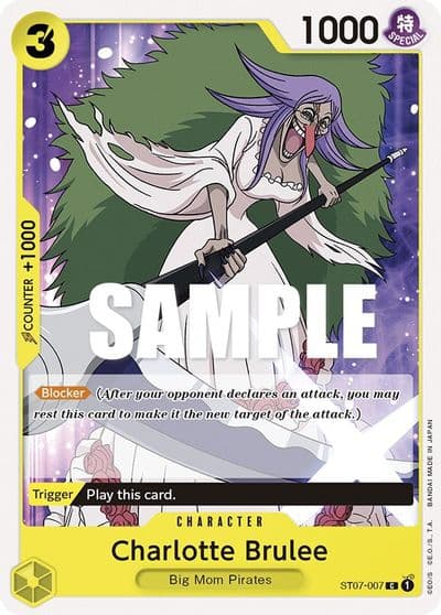 Charlotte Brulee Starter Deck 7: Big Mom Pirates One Piece card