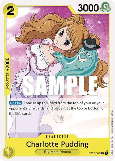 Charlotte Pudding Starter Deck 7: Big Mom Pirates One Piece card