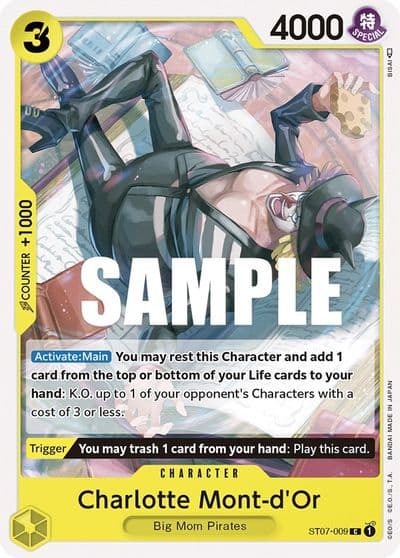 Charlotte Mont dOr Starter Deck 7: Big Mom Pirates One Piece card
