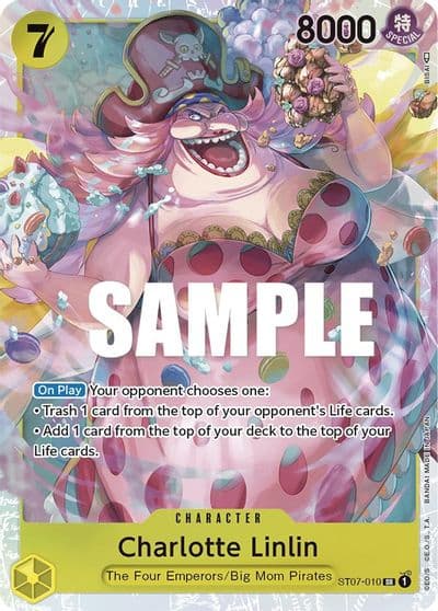 Charlotte Linlin 010 Starter Deck 7: Big Mom Pirates One Piece card
