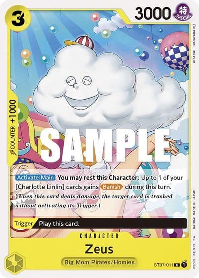 Zeus Starter Deck 7: Big Mom Pirates One Piece card