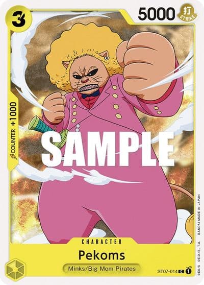 Pekoms Starter Deck 7: Big Mom Pirates One Piece card