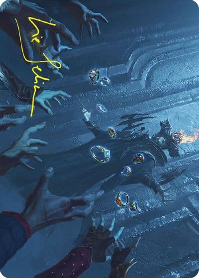 Boon of the Wish Giver Art Card Gold Stamped Signature Art Series: Universes Beyond: The Lord of the Rings: Tales of Middle-earth Magic card