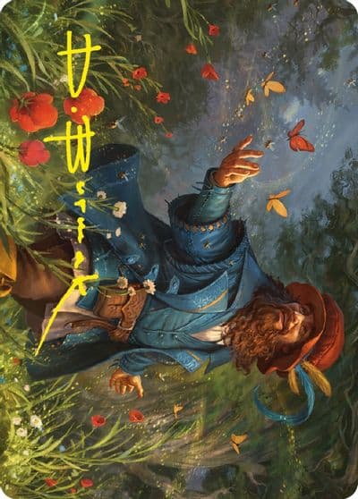 Tom Bombadil Art Card Gold Stamped Signature Art Series: Universes Beyond: The Lord of the Rings: Tales of Middle-earth Magic card