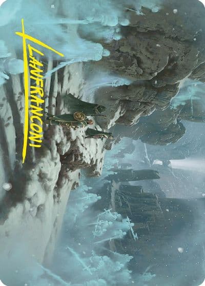Ghost Quarter Art Card Gold Stamped Signature Art Series: Universes Beyond: The Lord of the Rings: Tales of Middle-earth Magic card