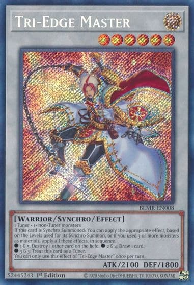 Tri Edge Master Battles of Legend: Monstrous Revenge Yu-Gi-Oh! card