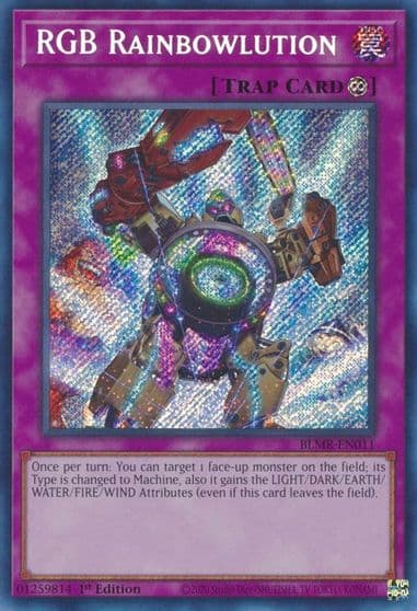 RGB Rainbowlution Battles of Legend: Monstrous Revenge Yu-Gi-Oh! card