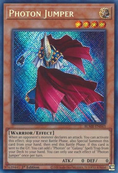 Photon Jumper Battles of Legend: Monstrous Revenge Yu-Gi-Oh! card