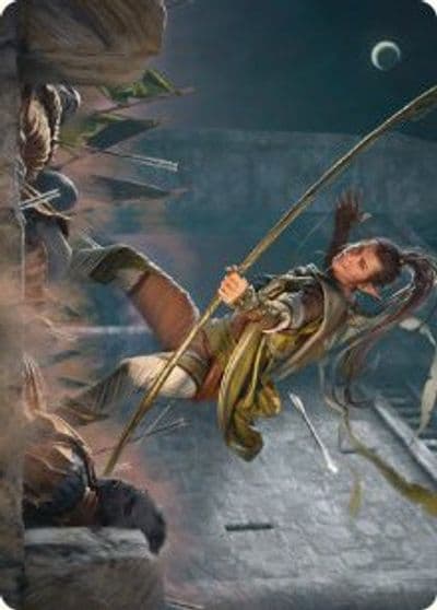 Legolas Counter of Kills Art Card Art Series: Universes Beyond: The Lord of the Rings: Tales of Middle-earth Magic card