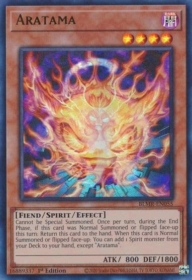 Aratama Battles of Legend: Monstrous Revenge Yu-Gi-Oh! card