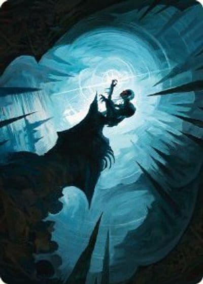 Gollum Patient Plotter Art Card Art Series: Universes Beyond: The Lord of the Rings: Tales of Middle-earth Magic card