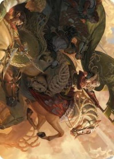 Marshals Anthem Art Card Art Series: Universes Beyond: The Lord of the Rings: Tales of Middle-earth Magic card