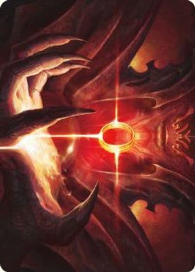 Sol Ring Art Card Art Series: Universes Beyond: The Lord of the Rings: Tales of Middle-earth Magic card