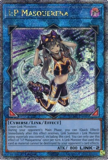 IP Masquerena Quarter Century Secret Rare Battles of Legend: Monstrous Revenge Yu-Gi-Oh! card