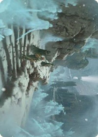 Ghost Quarter Art Card Art Series: Universes Beyond: The Lord of the Rings: Tales of Middle-earth Magic card