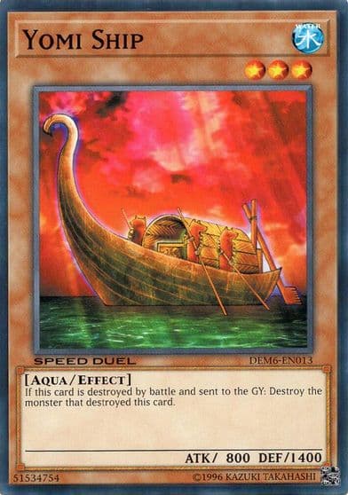 Yomi Ship Speed Duel Demo Deck 2020 Yu-Gi-Oh! card