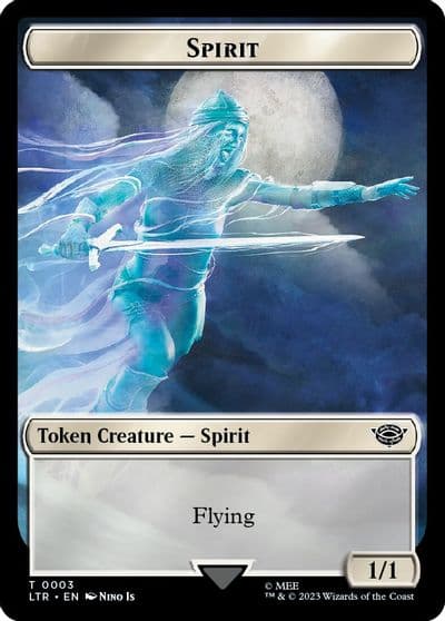 Spirit Food 0009 Double Sided Token Universes Beyond: The Lord of the Rings: Tales of Middle-earth Magic card
