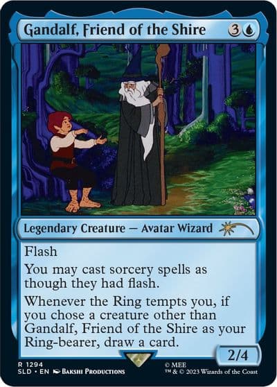 Gandalf Friend of the Shire Secret Lair Drop Series Magic card