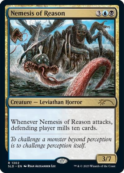Nemesis of Reason Secret Lair Drop Series Magic card
