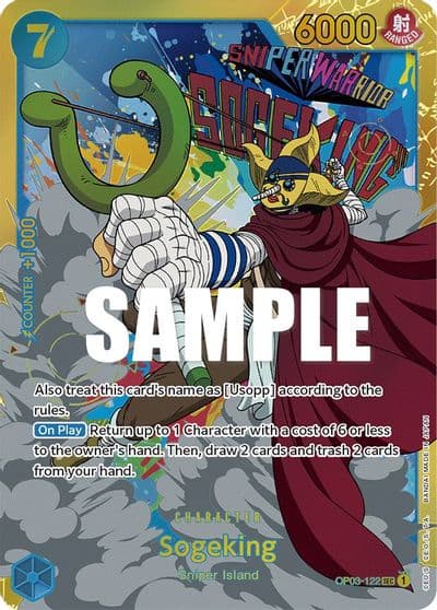 Sogeking Pillars of Strength One Piece card