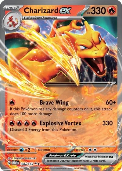 Charizard ex SV: Scarlet & Violet 151 Pokemon card