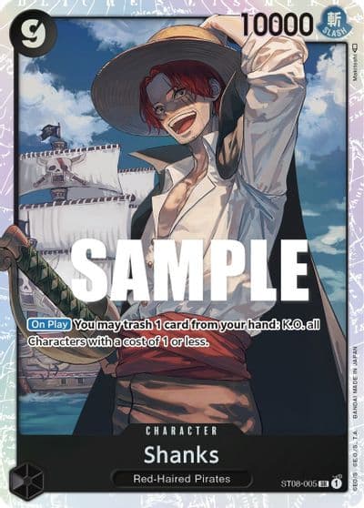 Shanks Starter Deck 8: Monkey.D.Luffy One Piece card