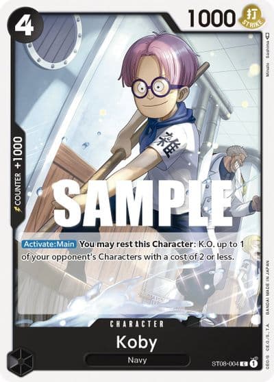 Koby Starter Deck 8: Monkey.D.Luffy One Piece card