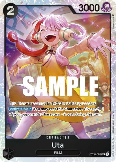 Uta Starter Deck 8: Monkey.D.Luffy One Piece card