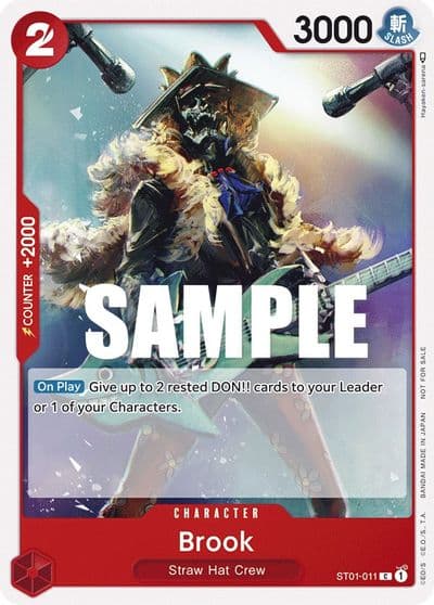 Brook Tournament Pack Vol 4 One Piece Promotion Cards One Piece card