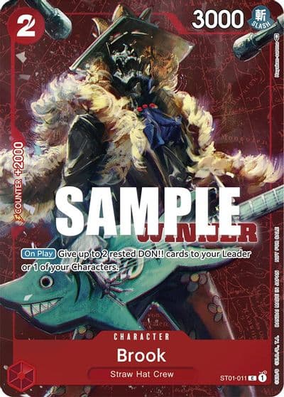 Brook Winner Pack Vol 4 One Piece Promotion Cards One Piece card