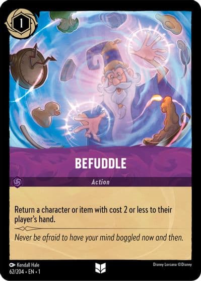 Befuddle The First Chapter Lorcana card