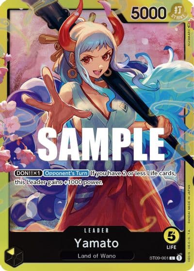 Yamato 001 Starter Deck 9: Yamato One Piece card