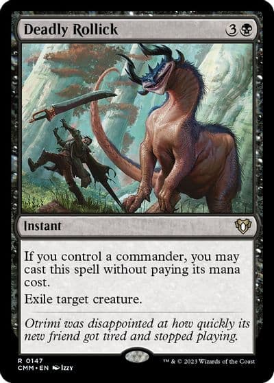 Deadly Rollick Commander Masters Magic card