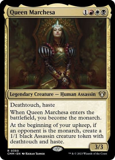 Queen Marchesa Commander Masters Magic card