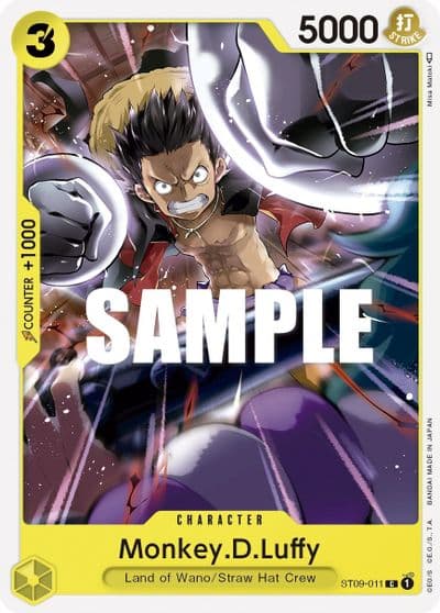 MonkeyDLuffy Starter Deck 9: Yamato One Piece card