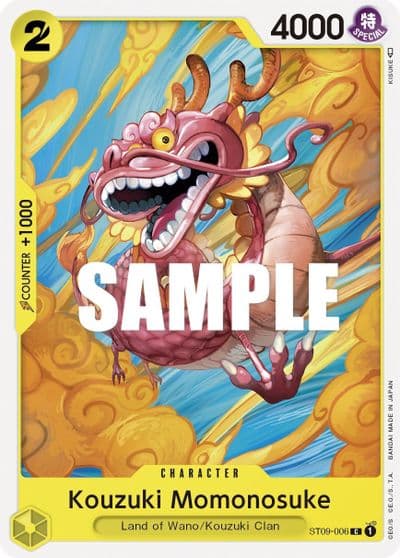 Kouzuki Momonosuke Starter Deck 9: Yamato One Piece card