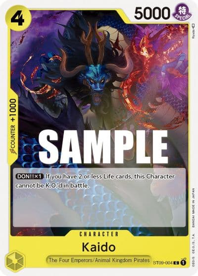 Kaido Starter Deck 9: Yamato One Piece card