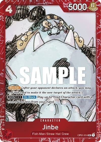 Jinbe Premium Card Collection ONE PIECE FILM RED Edition One Piece Promotion Cards One Piece card
