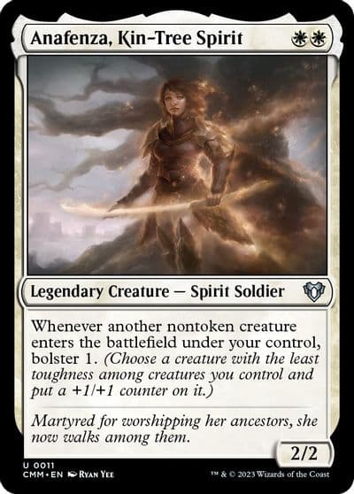 Anafenza Kin Tree Spirit Commander Masters Magic card