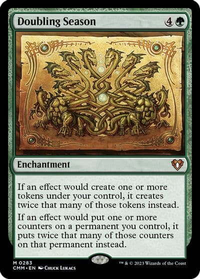 Doubling Season Commander Masters Magic card