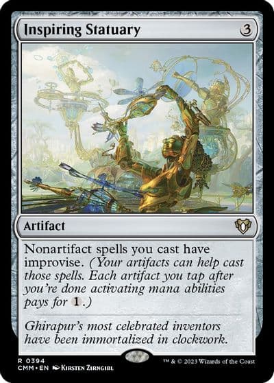 Inspiring Statuary Commander Masters Magic card